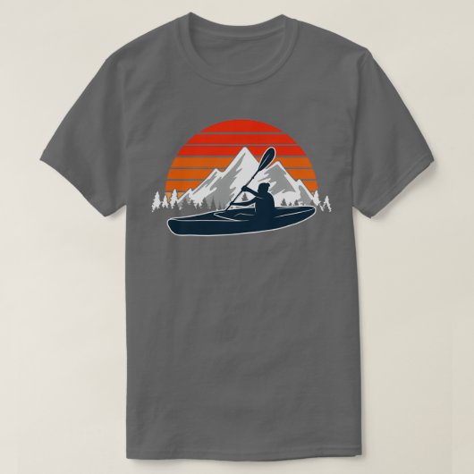 T-shirt Kayaking Paddle Rowing 1 (Design devant)