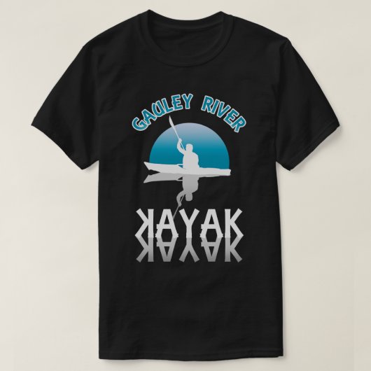 T-shirt Kayaking the Gauley River West Virginia (Design devant)