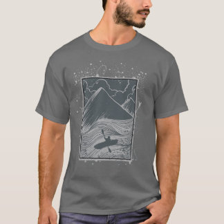 T-shirt Kayaking Whitewater Kayaking Kayak