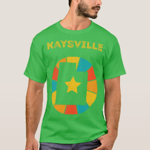 T-shirt Kaysville Utah Souvenir Vintage en détresse 1