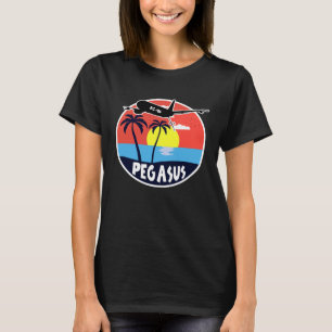 T-shirt KC 46 Pegasus Vintage Tropical Sunset Air Refuelin