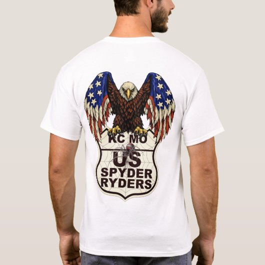 T-shirt KC MO Chapitre - Logo Aigle 2s (Dos)