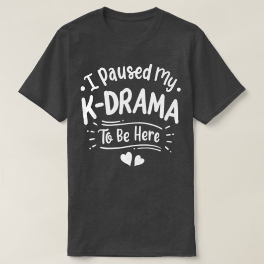 T-shirt KDrama Coréen (Design devant)