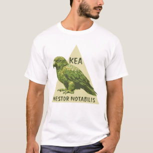 T-shirt Kea oiseau de Nouvelle-Zélande