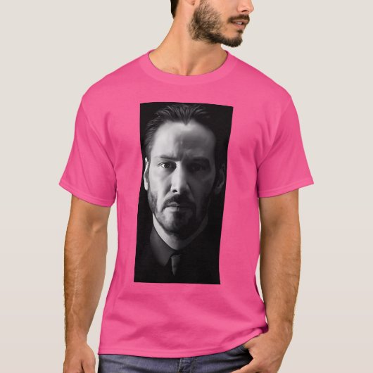 T-shirt Keanu Reeves (Devant)