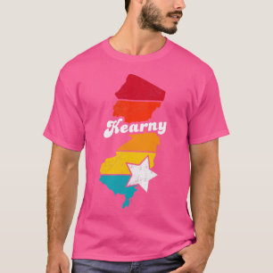 T-shirt Kearny New Jersey Vintage Souvenir désorganisé 2