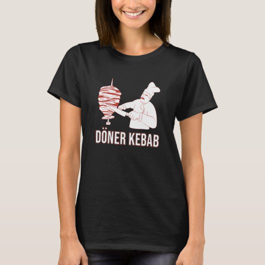 T-shirt kebab    fast food  junk food  döner  döner kebab (Devant)