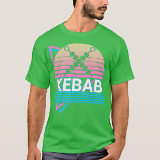 T-shirt Kebab Skewers Doner Kebab Kebap Retro Gift