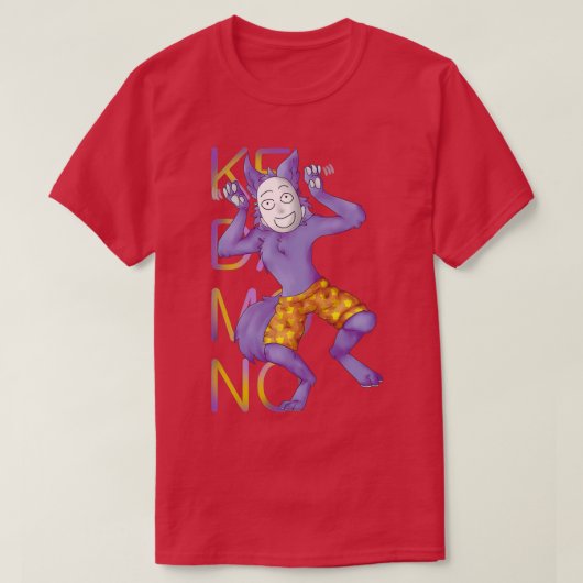 T-shirt Kedamono Popee L'Interprète  (Design devant)