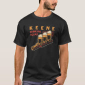 T-shirt Keene Drad Squad New Hampshire Beer Nh Booze (Devant)