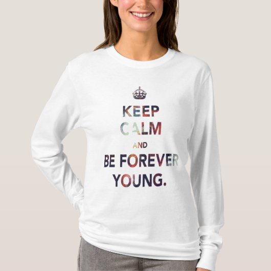 T-shirt Keep calm (Devant)