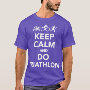 T-shirt Keep calm and do Triathlon 2
