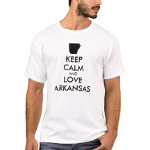 KEEP CALM et LOVE ARKANSAS