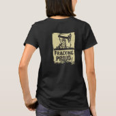T-shirt Keep Calm & Frack On. Since 1947. (Black) (Dos)