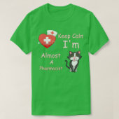 T-shirt Keep Calm Ix27m Almost A Pharmacist 1 (Design devant)
