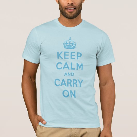 T-shirt keep_calm_trans_blue_10x10 (Devant)