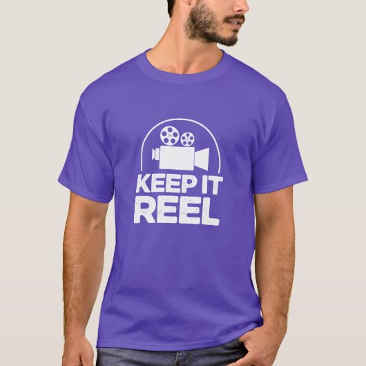 T-shirt Keep It Reel Filmaker Friends (Devant)