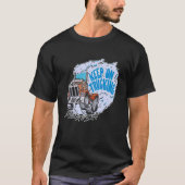 T-shirt Keep On Truckin' Classic Arts Truck Drivers Distre (Devant)