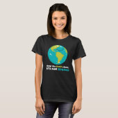 T-shirt Keep The Earth Clean (Devant entier)