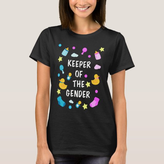 T-shirt Keeper Of the gender reveal (Devant)