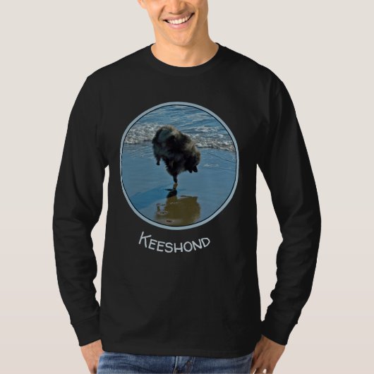 T-shirt Keeshond Ballet Photographie - Joli chien d'origin (Devant)