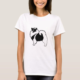 T-shirt Keeshond Graphics - Cute Original Chig Art