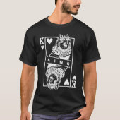 T-shirt Keeshond King of Hearts Kees Chig Pop (Devant)