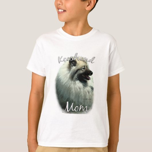 T-shirt Keeshond Maman 2 (Devant)