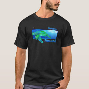T-shirt Kehena Hawaii nager Honu