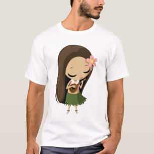 T-shirt Keilana la fille de danse polynésienne