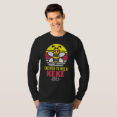 T-shirt Keke 2023   Bee   Grandma   Excited To Be A Keke (Devant entier)