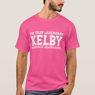 T-shirt Kelby Nom personnel Prénom Funny Kelby