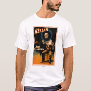 T-shirt Kellar exécutant la magie de décapitation