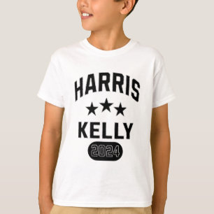 T-shirt Kelly 2024 Pour Président Vintage Curved Baseball
