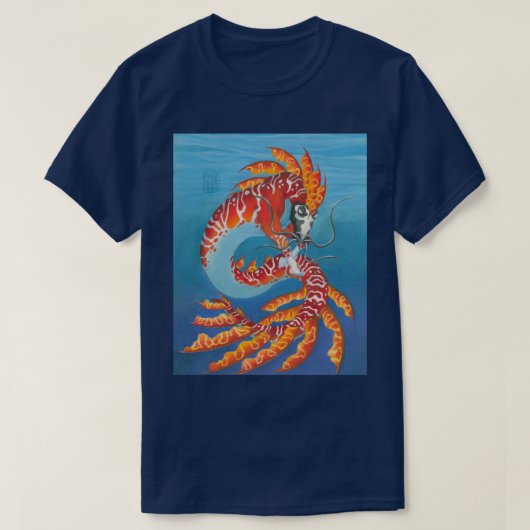 T-shirt Kelpi de Coral Reef (Design devant)