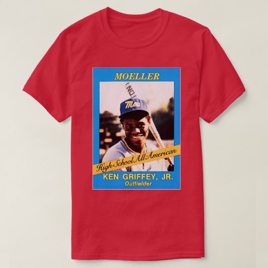 T-shirt Ken Griffey Jr MOELLER Baseball d (Design devant)