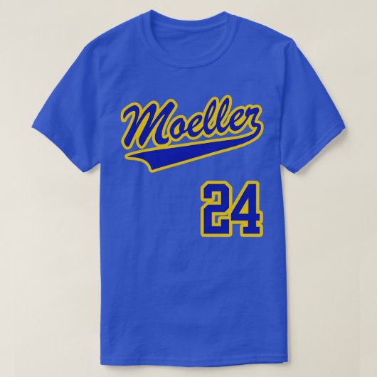 T-shirt Ken Griffey Jr MOELLER Jersey Avant Imprimer (Design devant)