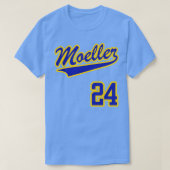 T-shirt Ken Griffey Jr MOELLER Jersey Avant Imprimer (Design devant)