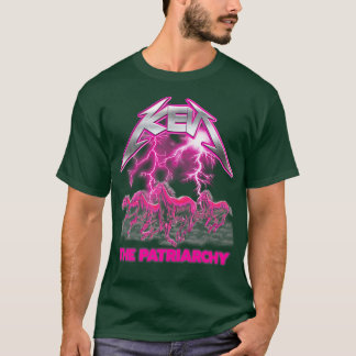 T-shirt Ken Patriarchie Est À Propos Des Chevaux