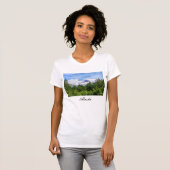 T-shirt Kenai Fjords Snowy Mountains (Devant entier)