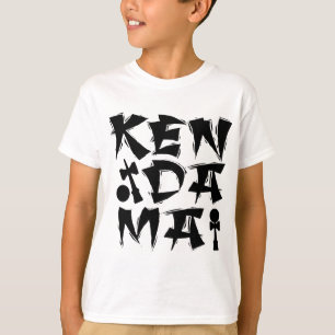 T-shirt Kendama cubé, noir