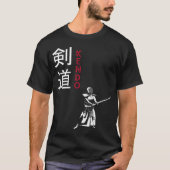 T-shirt Kendo Arts martiaux japonais (Devant)