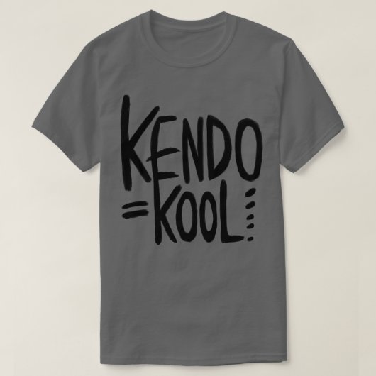 T-shirt Kendo Pun Kendo est Kool pour Kendoka (Design devant)