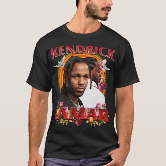 T-shirt Kendricks Lamar vintage (Devant)