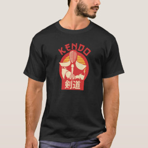 T-shirt Kenjusu Kata Shinai Samurai Kendo