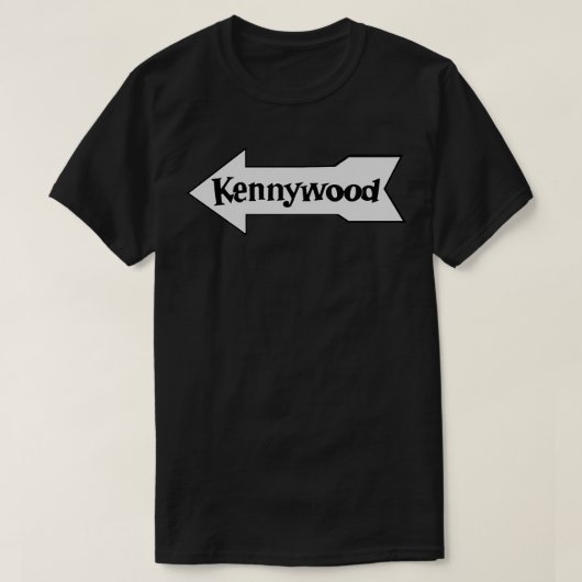 T-shirt Kennywood noir et blanc (Design devant)