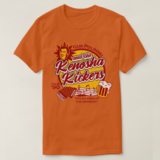 T-shirt Kenosha Kickers Tour 90s (Design devant)