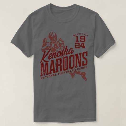 T-shirt Kenosha Maroons (Design devant)