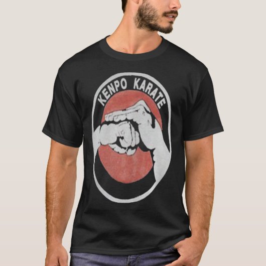 T-shirt Kenpo Karate Arts Martial Arts Custom Gig (Devant)