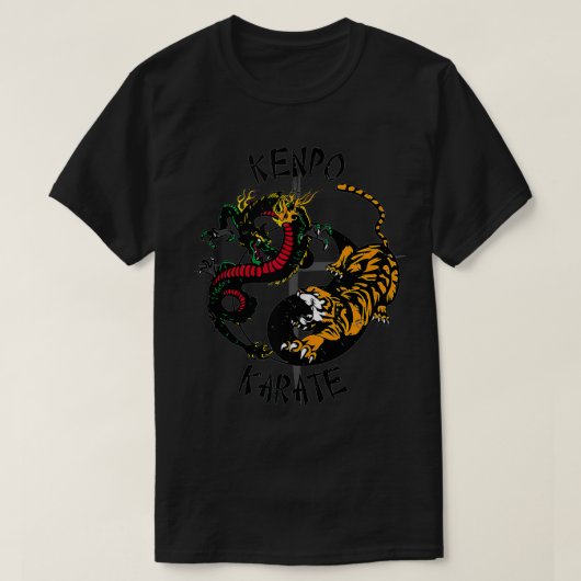 T-shirt Kenpo Karate SDefense Martial Arts (Design devant)